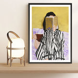 Reading Art Print