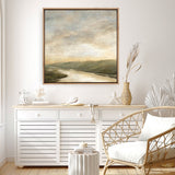 Hudson (Square) Canvas Print