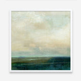 Emerald Sea (Square) Art Print