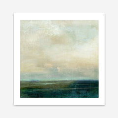 Emerald Sea (Square) Art Print