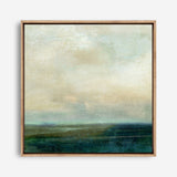 Emerald Sea (Square) Canvas Print