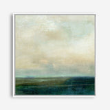 Emerald Sea (Square) Canvas Print