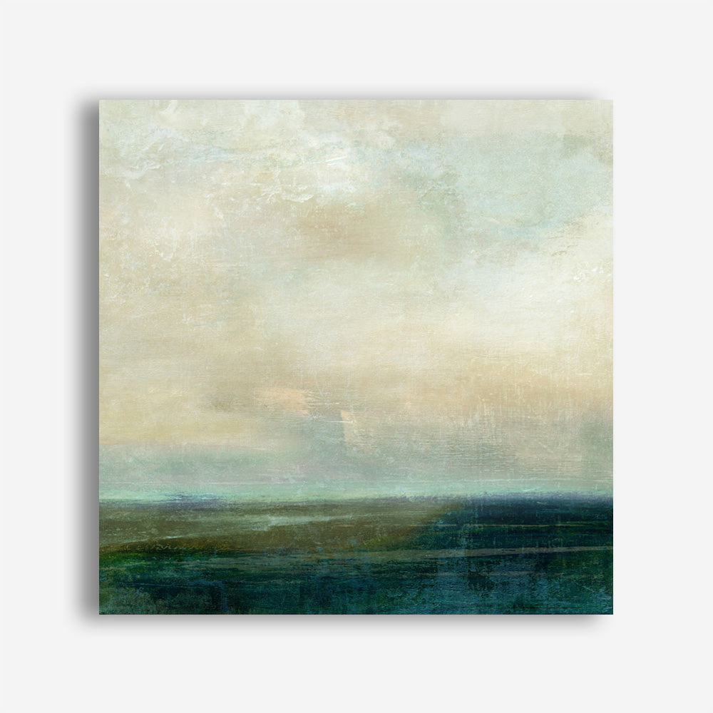 Emerald Sea (Square) Canvas Print