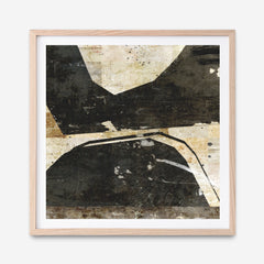 Geometric Collage I (Square) Art Print