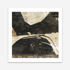 Geometric Collage I (Square) Art Print