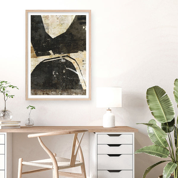 Geometric Collage I Art Print