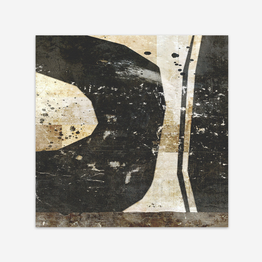 Geometric Collage II (Square) Art Print