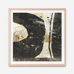 Geometric Collage II (Square) Art Print