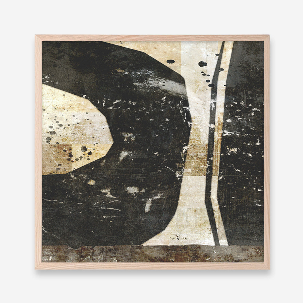 Geometric Collage II (Square) Art Print