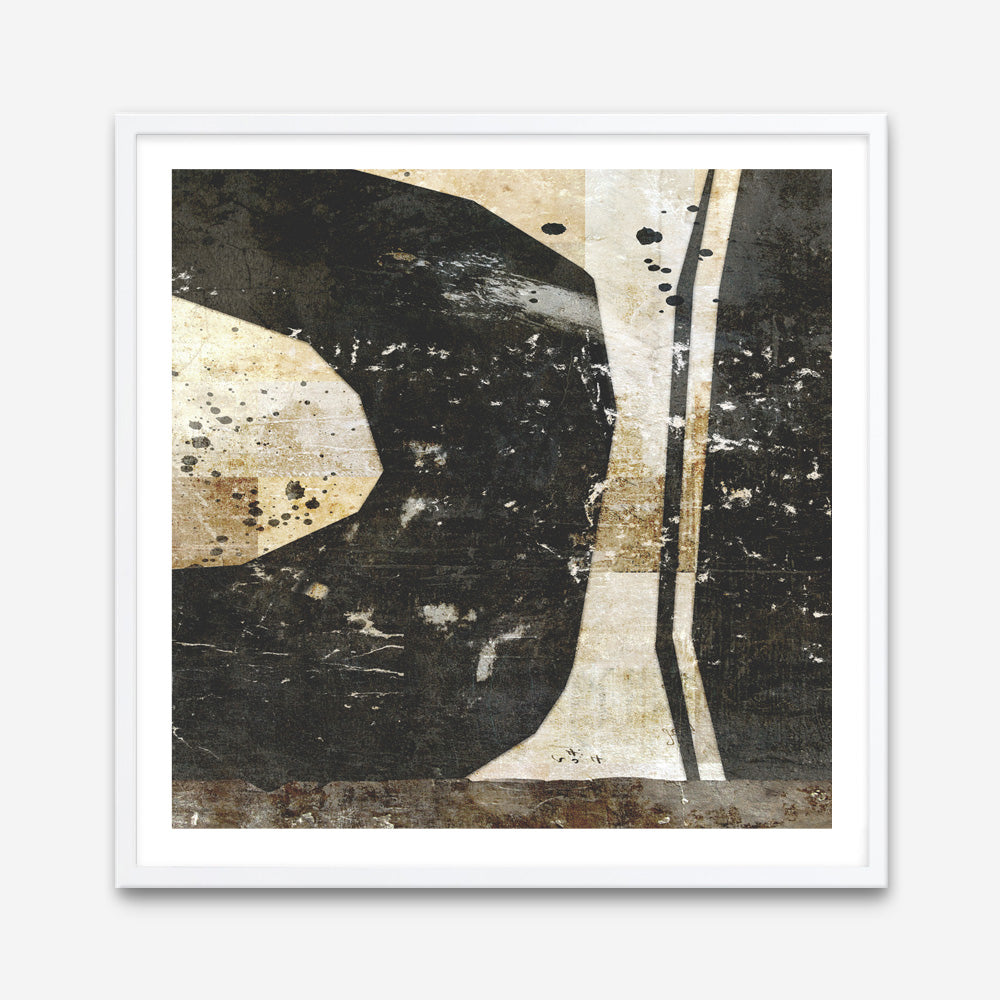 Geometric Collage II (Square) Art Print