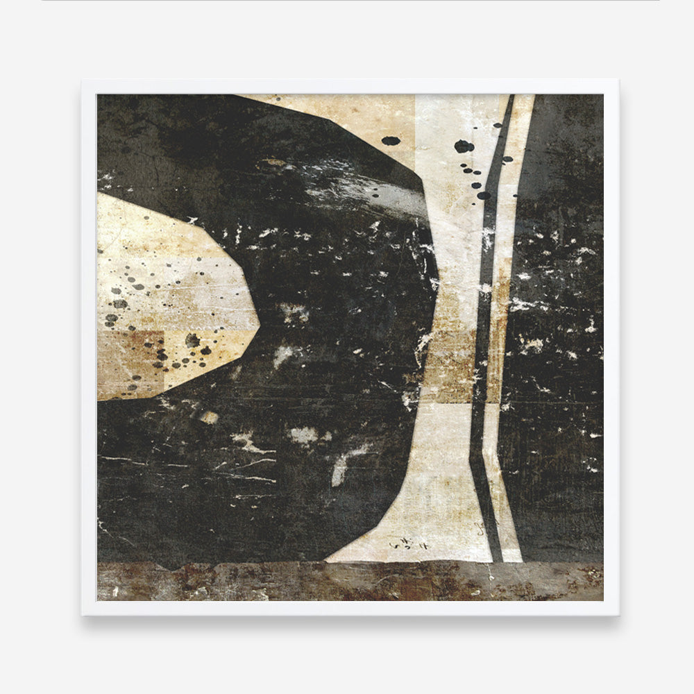 Geometric Collage II (Square) Art Print