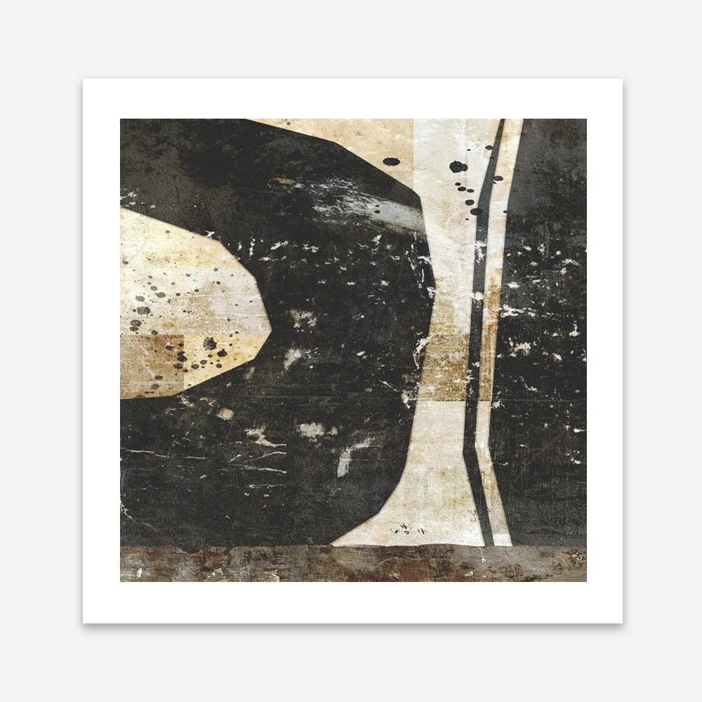 Geometric Collage II (Square) Art Print