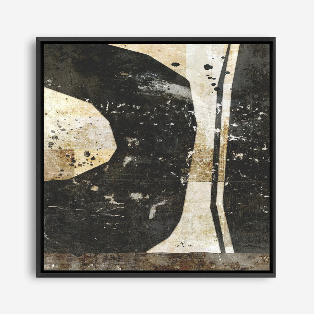 Geometric Collage II (Square) Canvas Print