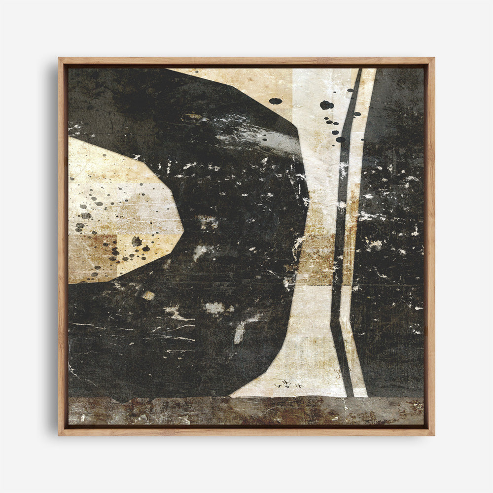 Geometric Collage II (Square) Canvas Print