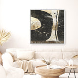 Geometric Collage II (Square) Canvas Print