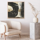 Geometric Collage II (Square) Art Print