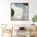 Blue Canyon 1 (Square) Canvas Print