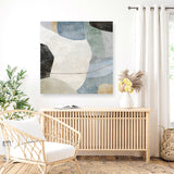 Blue Canyon 1 (Square) Canvas Print