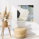 Blue Canyon 1 (Square) Art Print