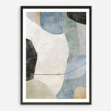 Blue Canyon 1 Art Print