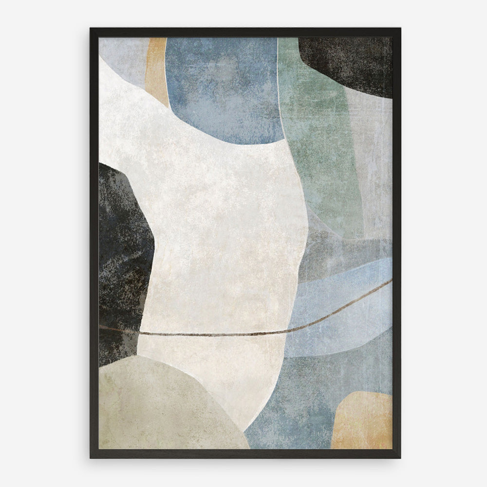 Blue Canyon 1 Art Print