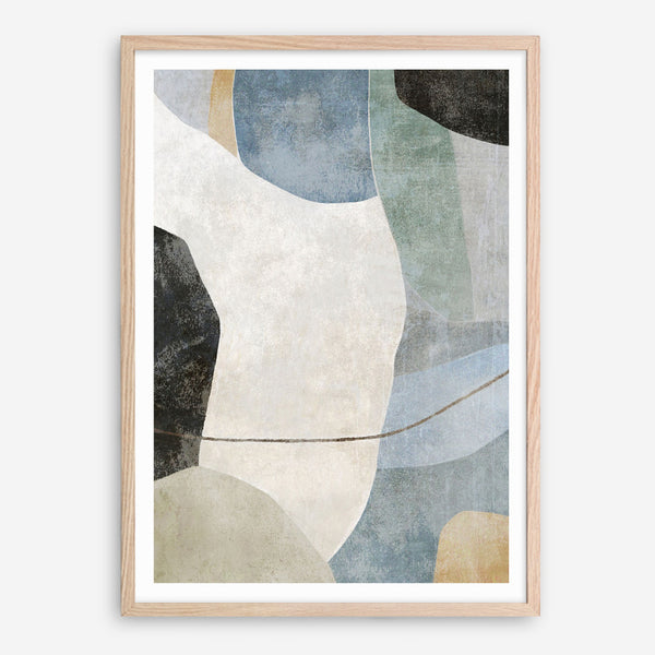 Blue Canyon 1 Art Print