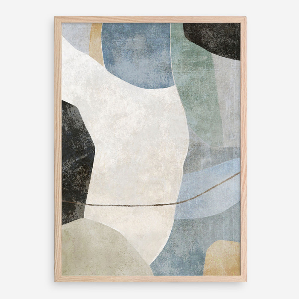 Blue Canyon 1 Art Print