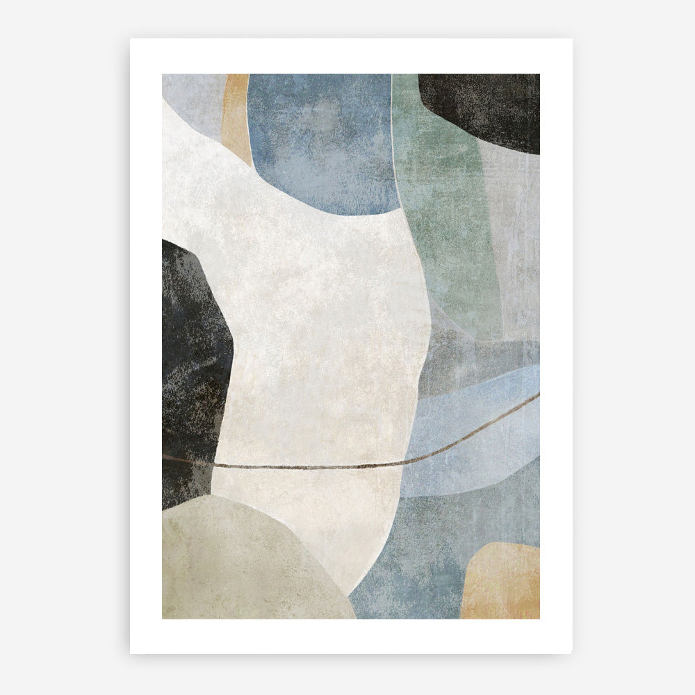 Blue Canyon 1 Art Print