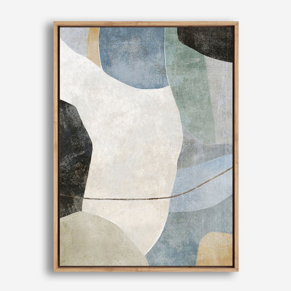 Blue Canyon 1 Canvas Print