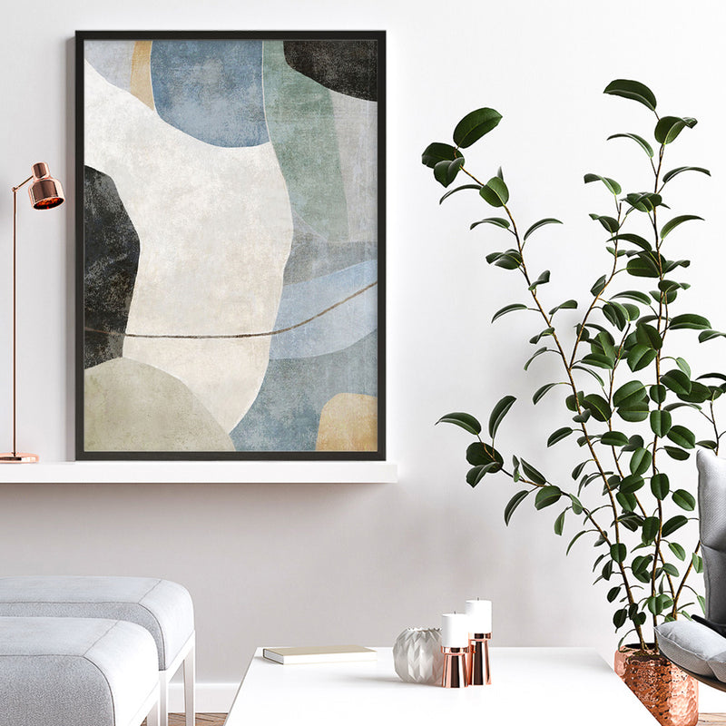 Blue Canyon 1 Art Print