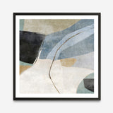 Blue Canyon 2 (Square) Art Print