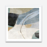 Blue Canyon 2 (Square) Art Print