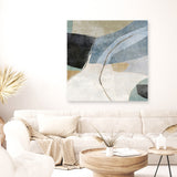 Blue Canyon 2 (Square) Canvas Print