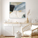 Blue Canyon 2 (Square) Canvas Print