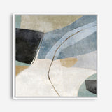 Blue Canyon 2 (Square) Canvas Print