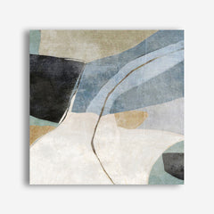 Blue Canyon 2 (Square) Canvas Print