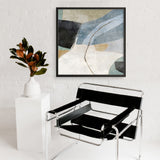 Blue Canyon 2 (Square) Art Print