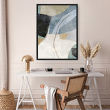 Blue Canyon 2 Canvas Print