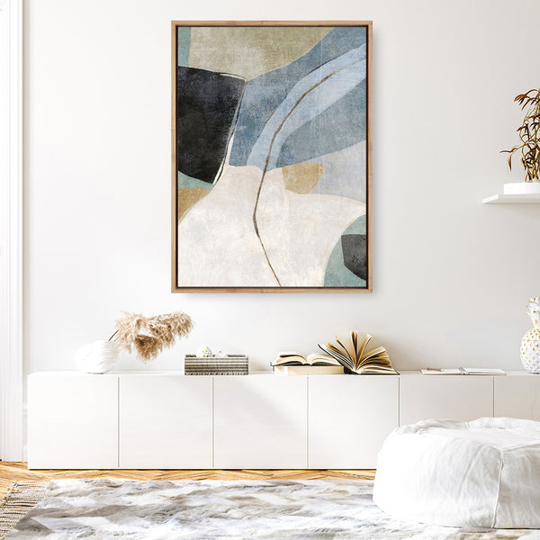 Blue Canyon 2 Canvas Print