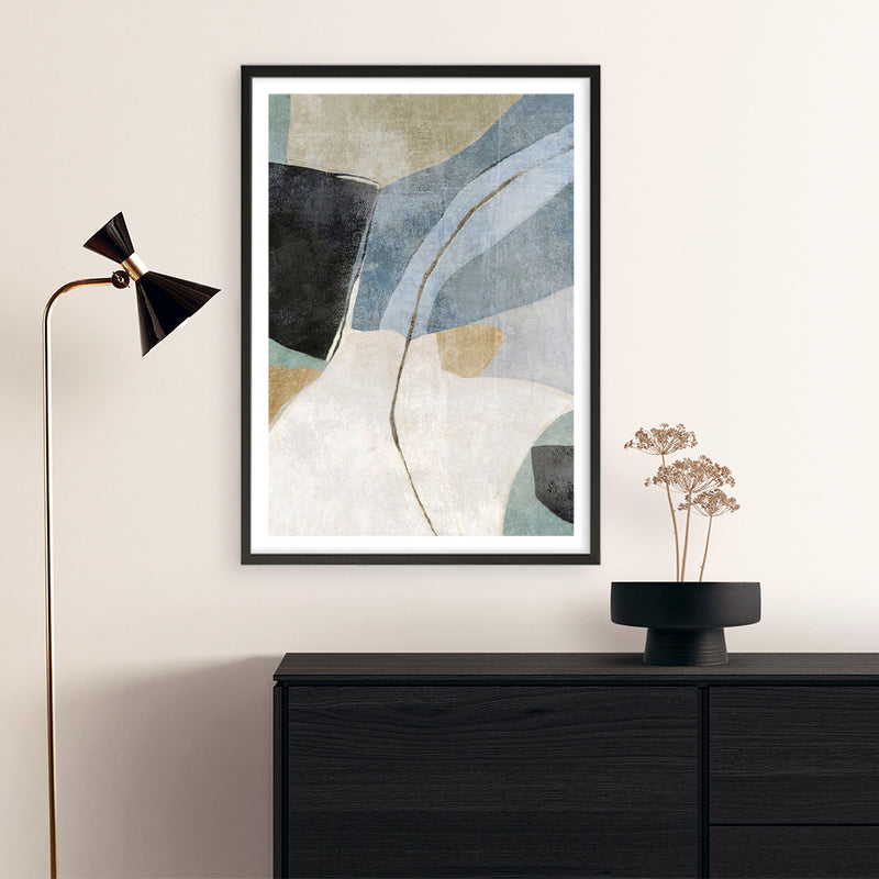 Blue Canyon 2 Art Print