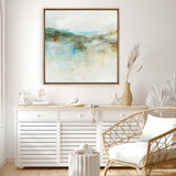 Wild Sea (Square) Canvas Print