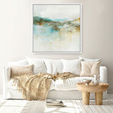 Wild Sea (Square) Canvas Print