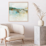 Wild Sea (Square) Art Print