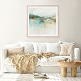 Wild Sea (Square) Art Print