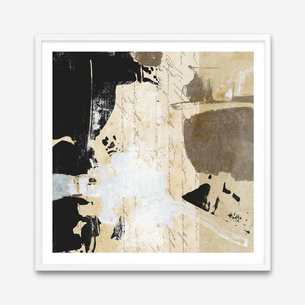 News Day Collage I (Square) Art Print