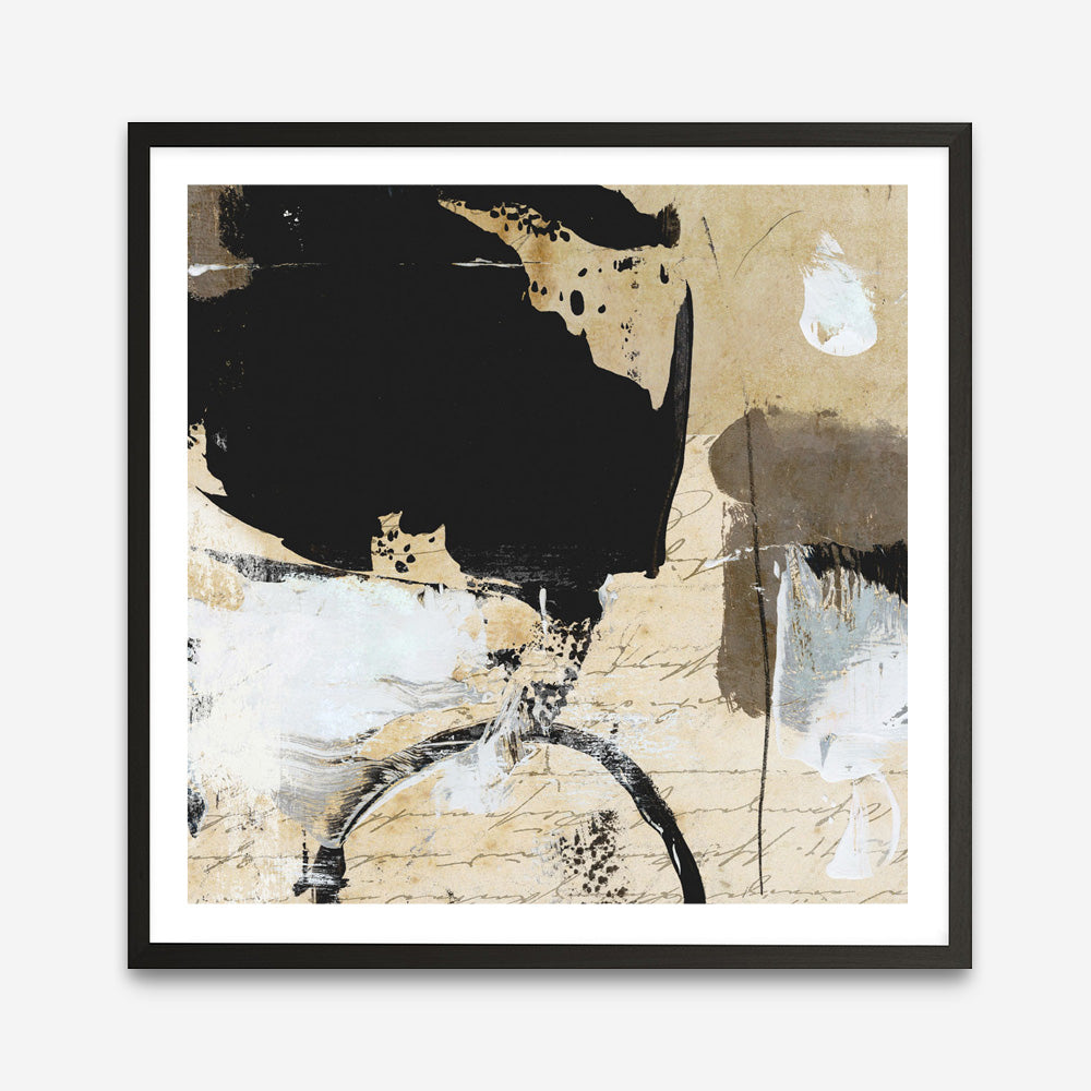 News Day Collage II (Square) Art Print