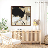 News Day Collage II (Square) Canvas Print