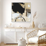 News Day Collage II (Square) Canvas Print