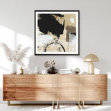 News Day Collage II (Square) Art Print