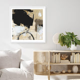 News Day Collage II (Square) Art Print